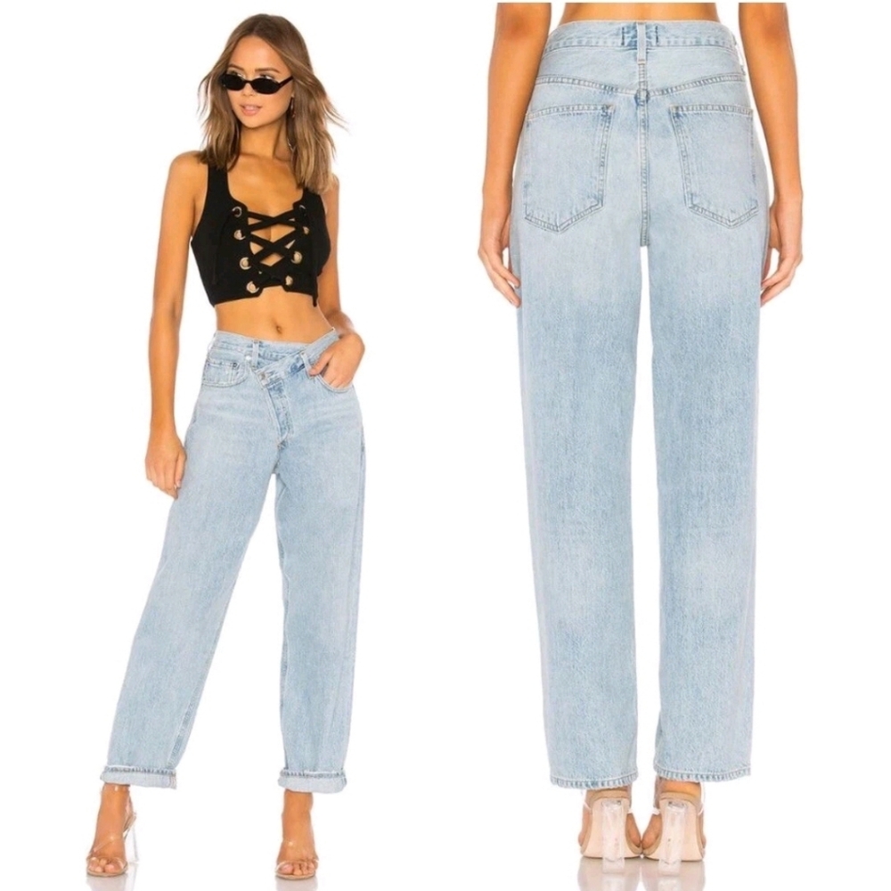 AGOLDE Criss Cross Upsized Jeans Suburbia‎ 24